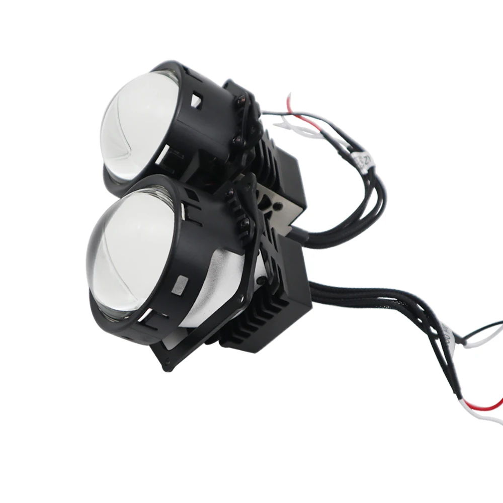 

KY20H0001 Car Styling 3.0 Inch Auto Headlights Retrofit Fast Bright with High Low Beam Universal Bi Led Projector Lens