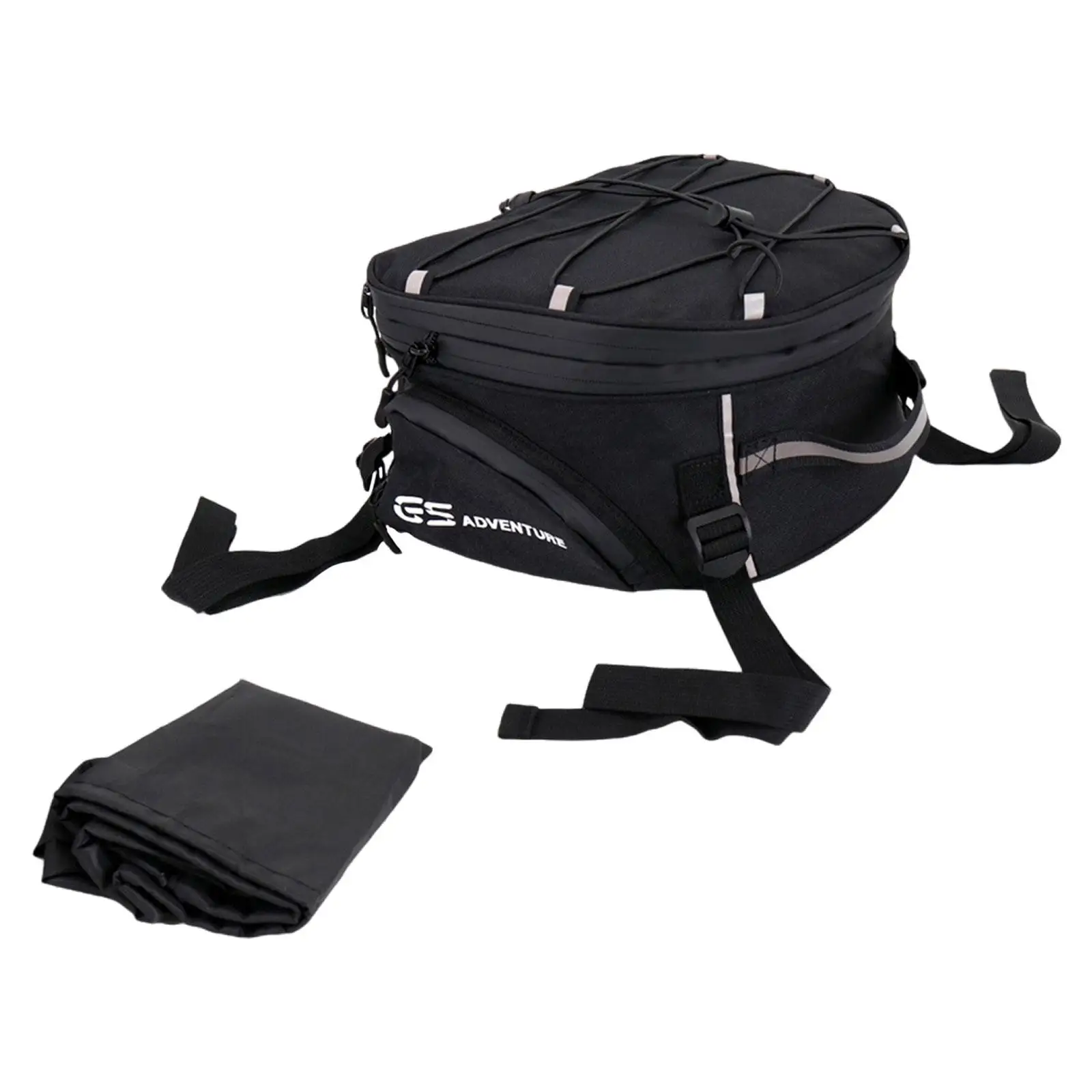 Motorbike Helmet Bag with Handle Waterproof Black Motorcycle Rear Luggage Rack Bag for BMW G310GS Adv F750GS F650GS R1200GS