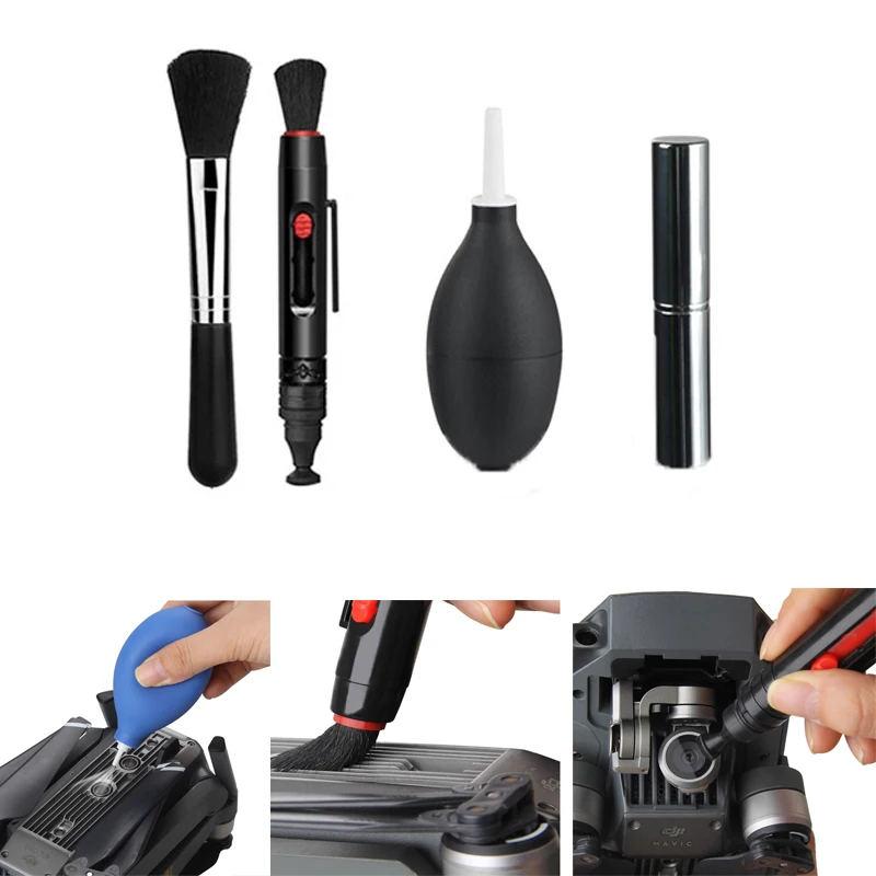 18In1 Cleaning Tool Kit Bag Lens Gimbal Brush Air Blower Bottom Shell For DJI FPV  /DJI Avat/mini 3/mini 3pro/mavic 3 Drone