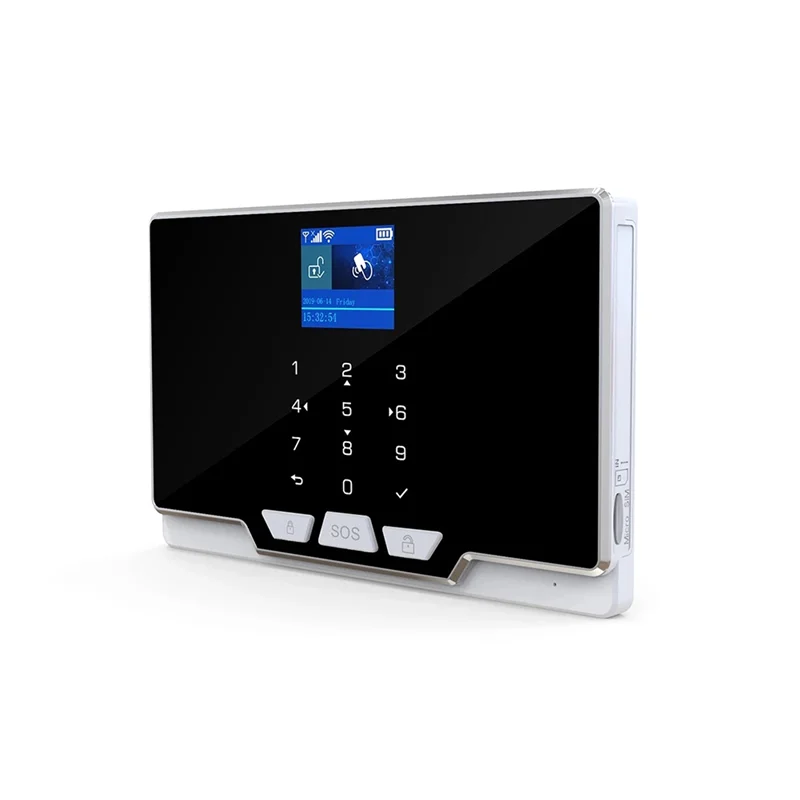 A73E-Residential Smart Life GSM Wifi Alarms System For House Wireless Security Alarms Home Tuya Smart App Control