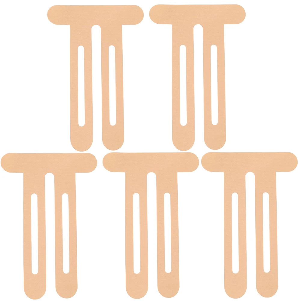 5개/세트 무릎 운동 테이프 프리컷 키네시올로지 테이프 무릎 통증 완화용 내구성 통기성 무릎 테이프 스포츠 운동용