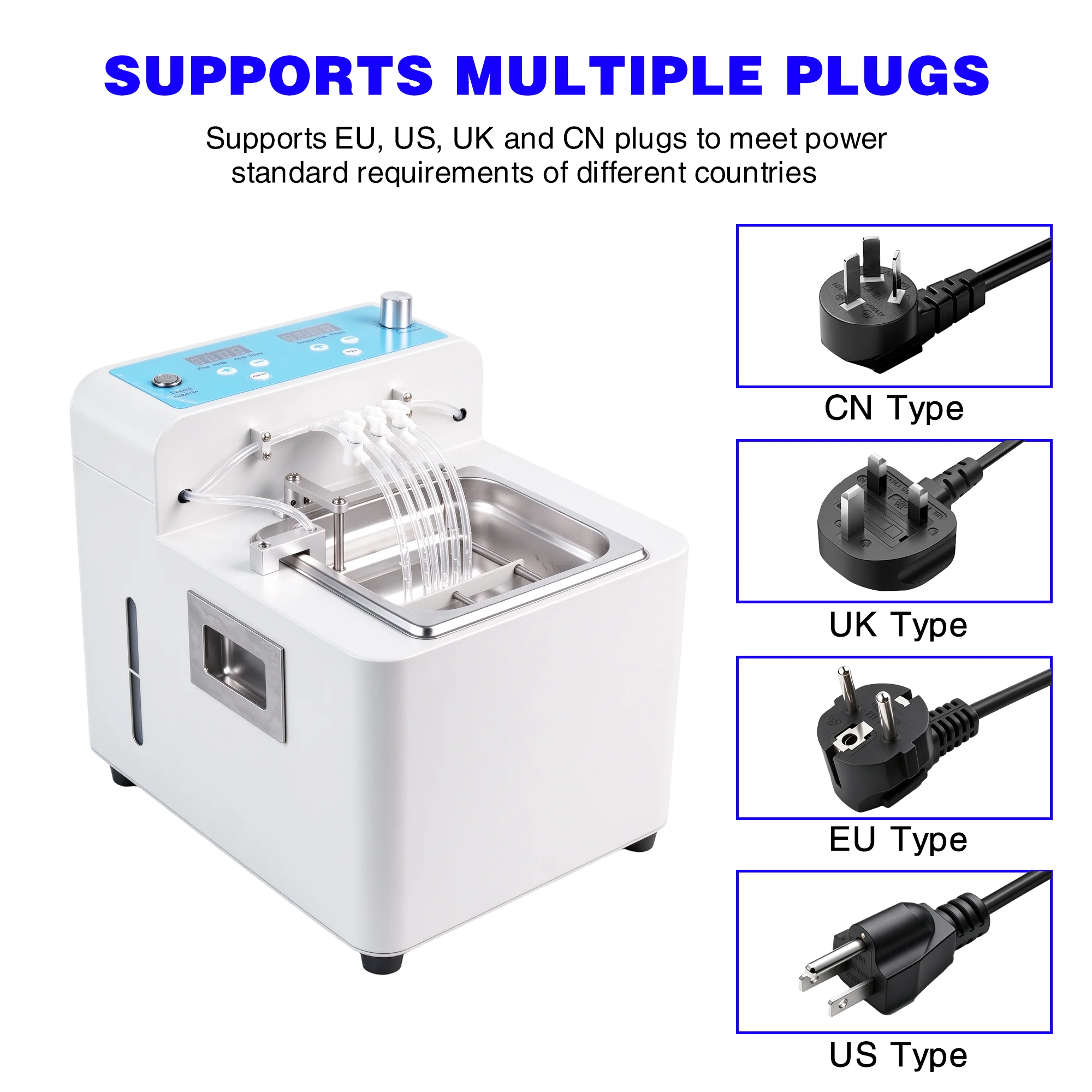 Professional Printhead Ultrasonic Cleaning Machine with Heating Nozzle Unclogging Equipment  Works with Epson DX7/I3200/XP600