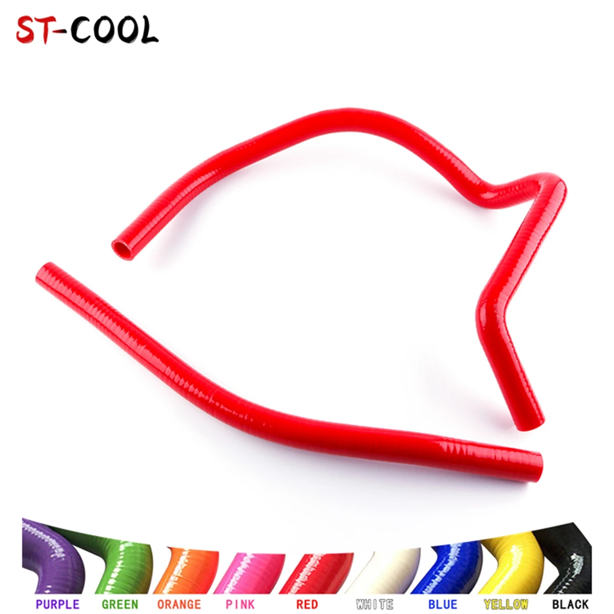 

For Arctic Cat 650 4x4 2005 2006 2007 2008 Silicone Radiator Hoses Kit Silicon Tubes Pipe 2Pcs 10 Colors