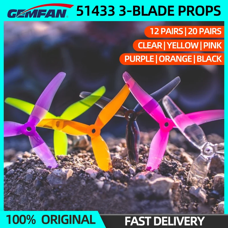 51433 Propeller para Drone: Avaliação e Recomendação para Pilotos de FPV