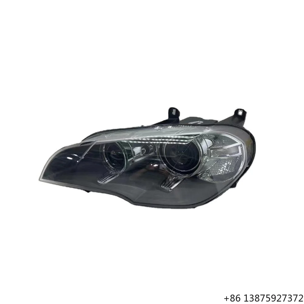 Farol HID para X6 E71 X5E70 2007-2012, Farol Dianteiro BI Original com Sistema de Iluminação Automotiva AFS LED