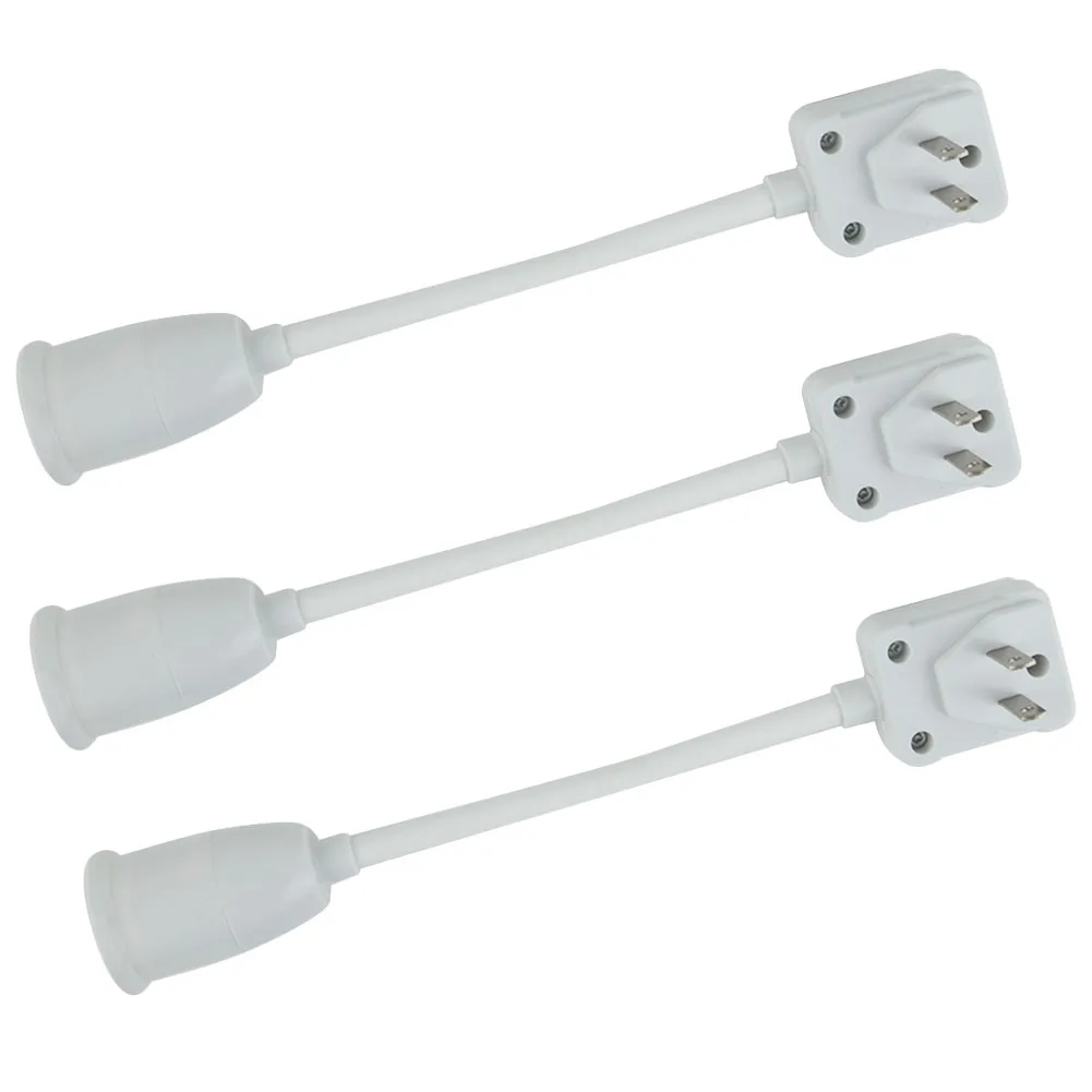 

Lampholder Bulb Socket LED Lamp Socket Adapter With On/Off Switch 3piece Set All Direction Bulb Holder Lamp Base