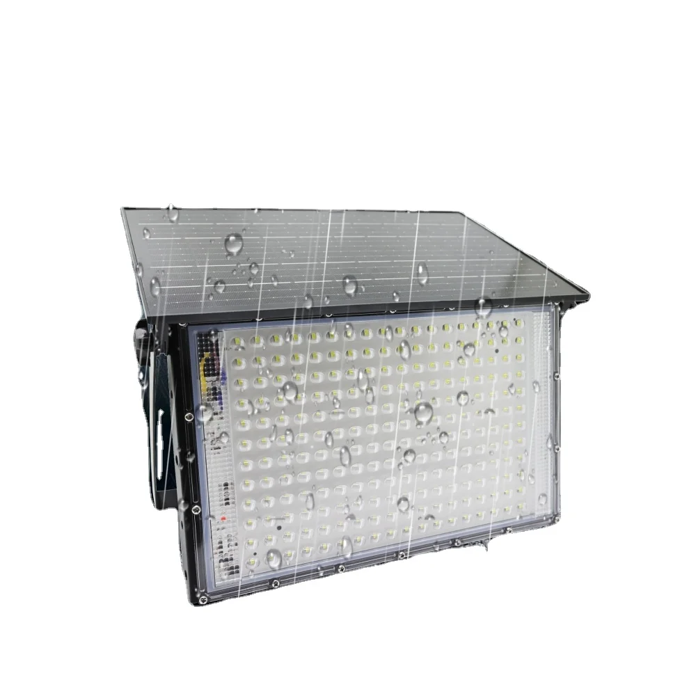 

Solar Flood Light Emitting Diode 100W 200W High Power Waterproof IP67 Outdoor