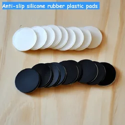 Anti-Slip Silicone Dash-Proof Rubber, Furniture Feet Pads, Self Adhesive, Non-Slip Mat, Shock-proof, 3M, 30mm x 10pcs