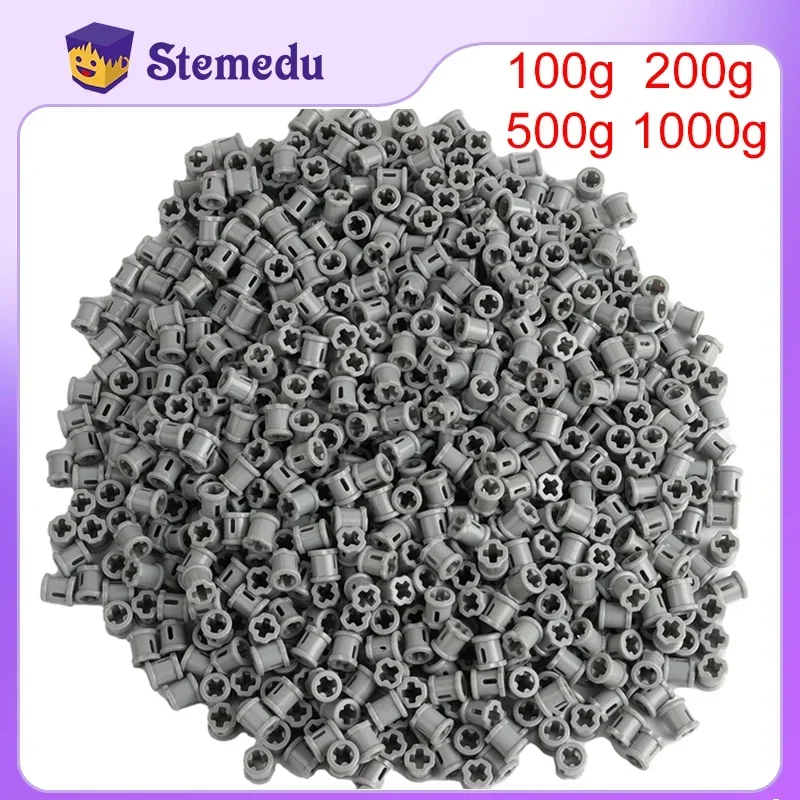 100/1000g MOC Technical Parts Connector BUSH FOR CROSS AXLE 3713 Building Blocks Bricks Bulk with Legoeds for Kids Boys Toys