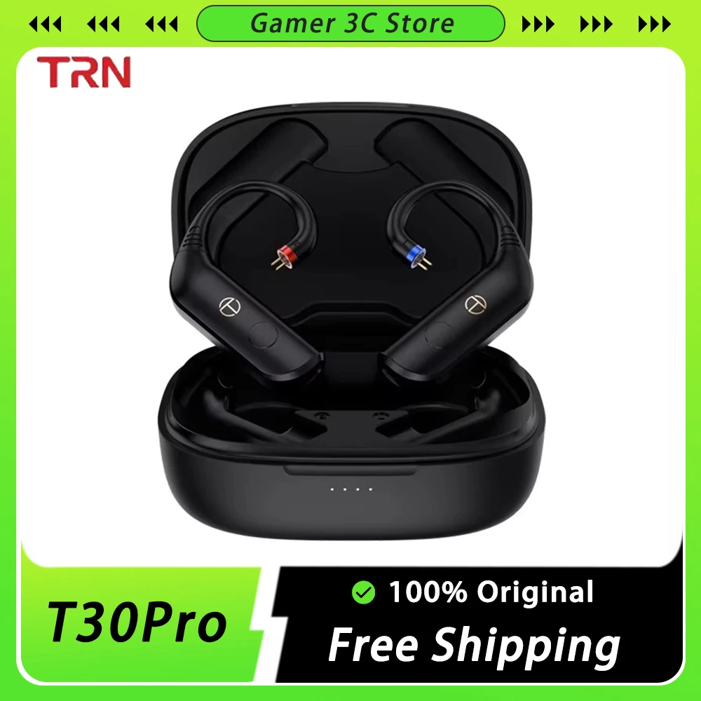 

TRN Bt30 Pro True Earphone Wireless Bluetooth Hifi Earphones Long Endurance Ear hanging type Sports Headphones Custom Game Gifts