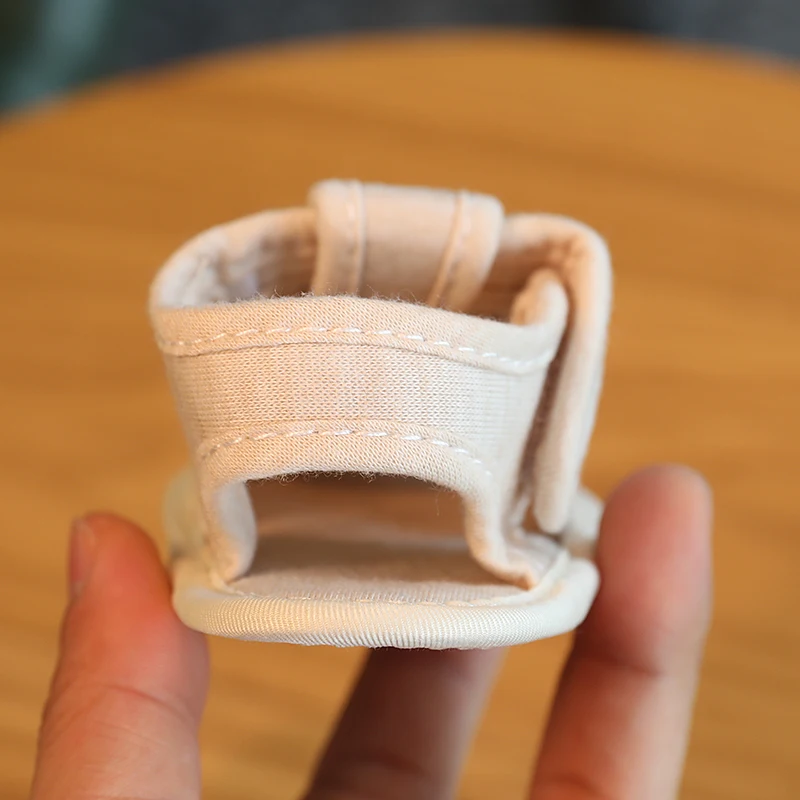 VALEN SINA صنادل مريحة بنعل ناعم على شكل دب لطيف للرضع والأطفال الصغار أحذية باوتو المضادة للركلة من الخطوة الأولى 0 إلى 18 شهرًا #3