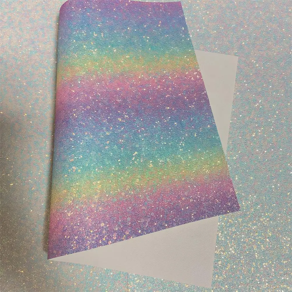 Perler Beads Pulverpapier Bügelkleidung Glitzernder Stoff für Kunst-DIY-Basteleien, Sortierte Regenbogenfarben für Scrapbooking-Dekorationen – Detail 15
