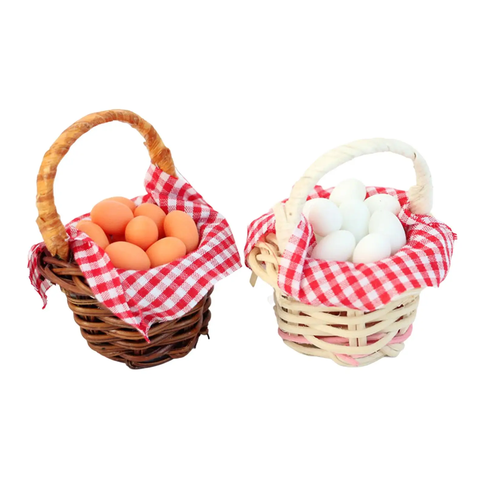 1:12 Scale Miniatures Dollhouse Pretend play/12 Scale Dollhouse Eggs