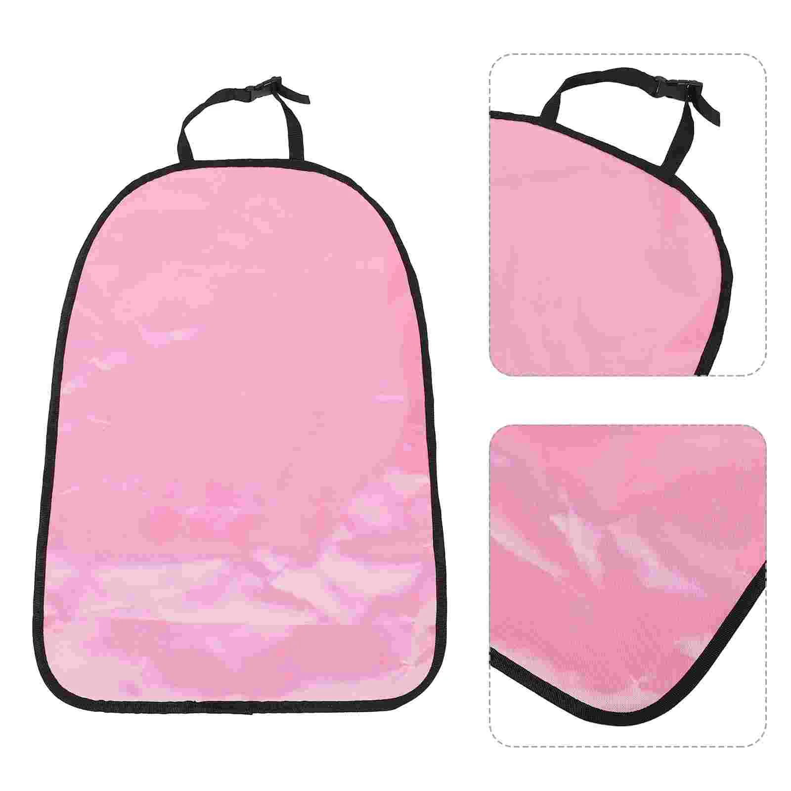 Car Seats Kick Pad Automotive Interior Protectors Back Protection Cover Pink for Kids Child