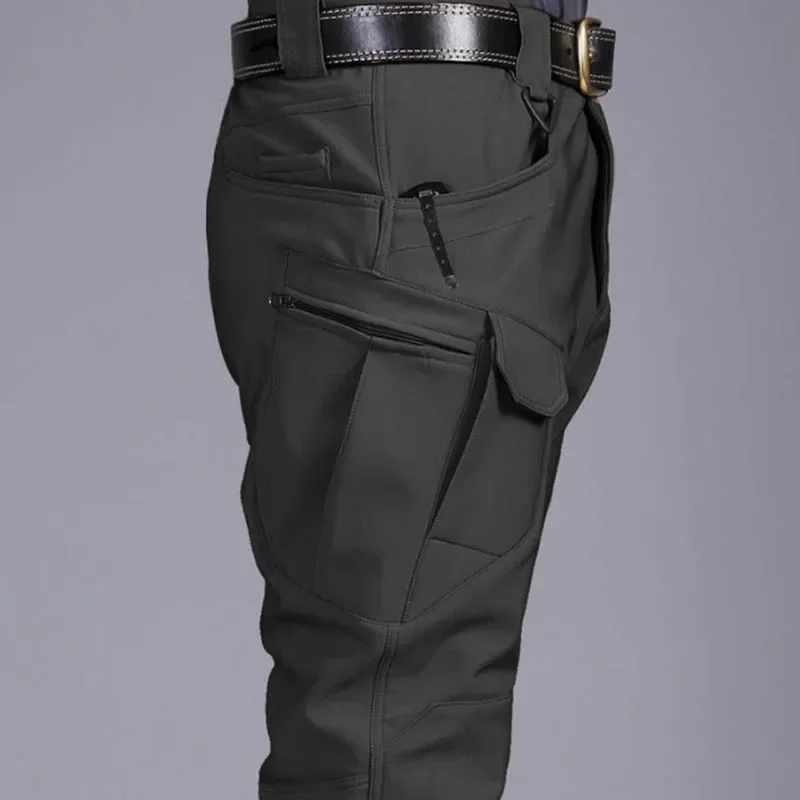 

Wear resistant long pants straight leg pants for training men's thick and warm high-end handsome tactical functional pants wat