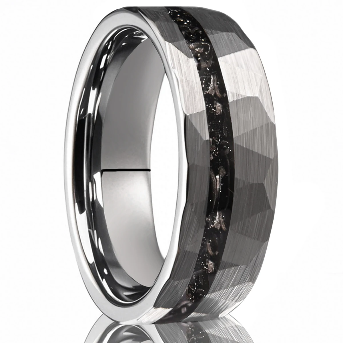8MM Herren-Eheringe aus Wolframkarbid, Anillos Bague Homme, Verlobungsringe für Paare, Modeschmuck, Paar-Verlobungsringe – Detail 2