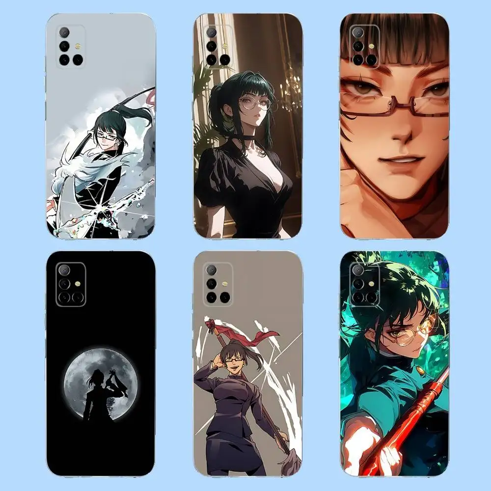 

M-Maki Anime Zenin Phone Case For Samsung S 23,22,10,9,8 A 71,52,51,30,21S,12 PIus,E,Lite Note20 Ultra Clear Soft