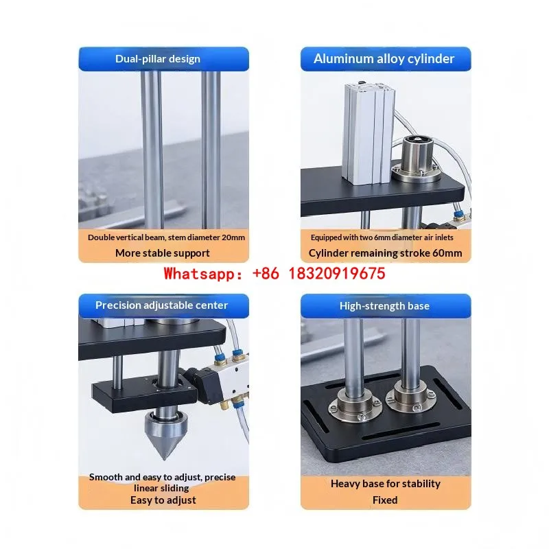 Cyclmotion Downward rotating ejector pin laser welding accessories auxiliary tooling rotating shaft fixture welding cylinder