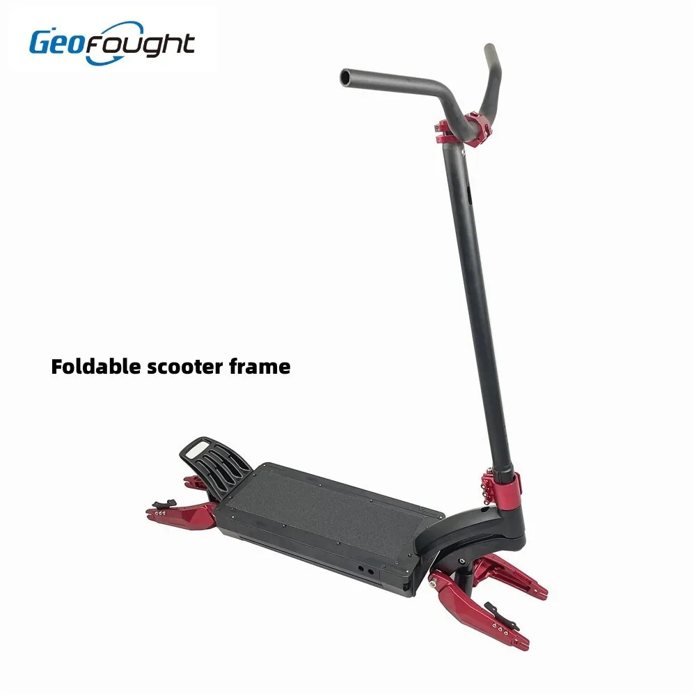 Shock Absorption Body Easy Folding 10 Inch Double Aluminum Alloy Drive Scooter Frame Parts