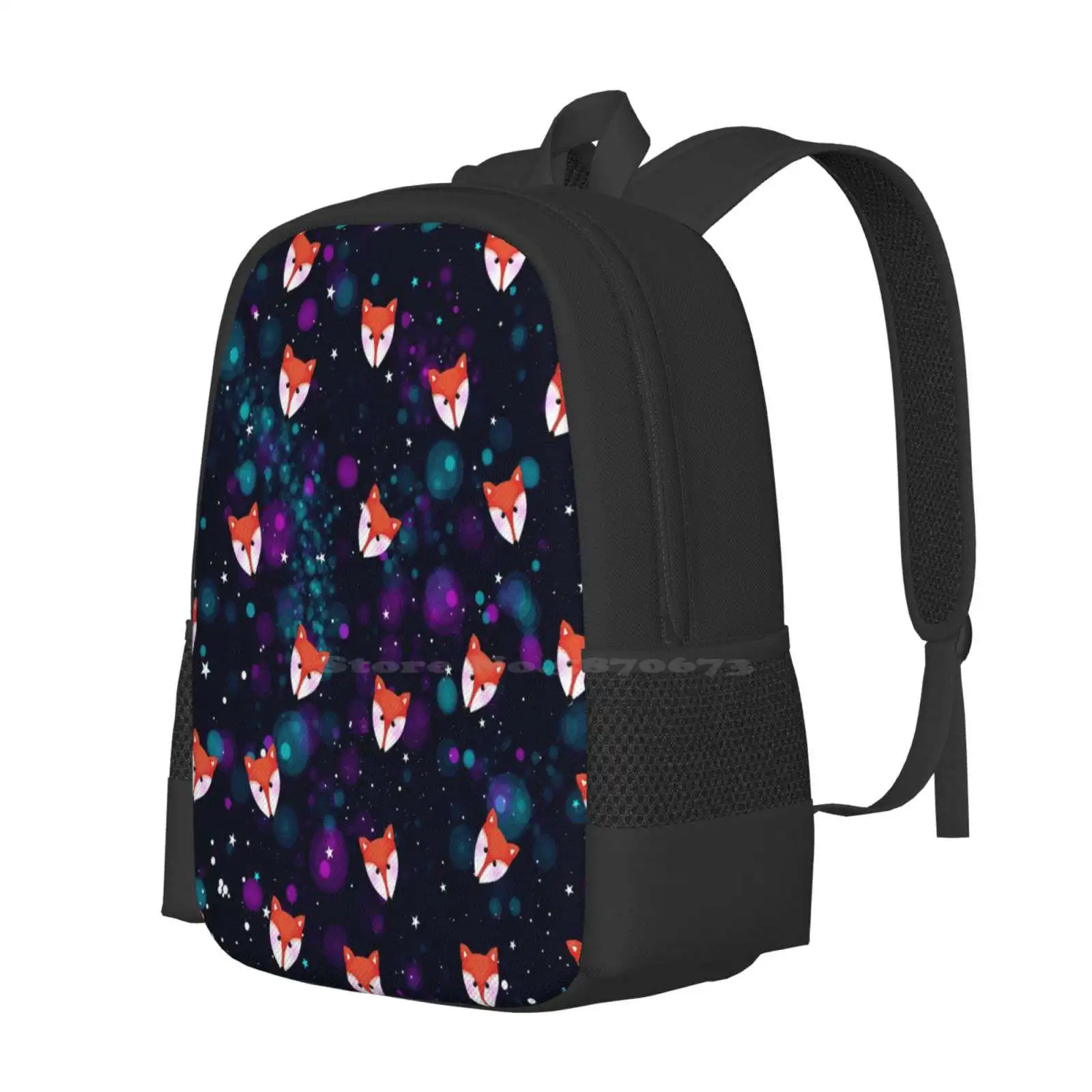 Galaxy Foxes Bag Hot Sale Backpack Fashion Bags Fannyo Fanny Offers Foxes Ginger Galaxy Universe Planet Star