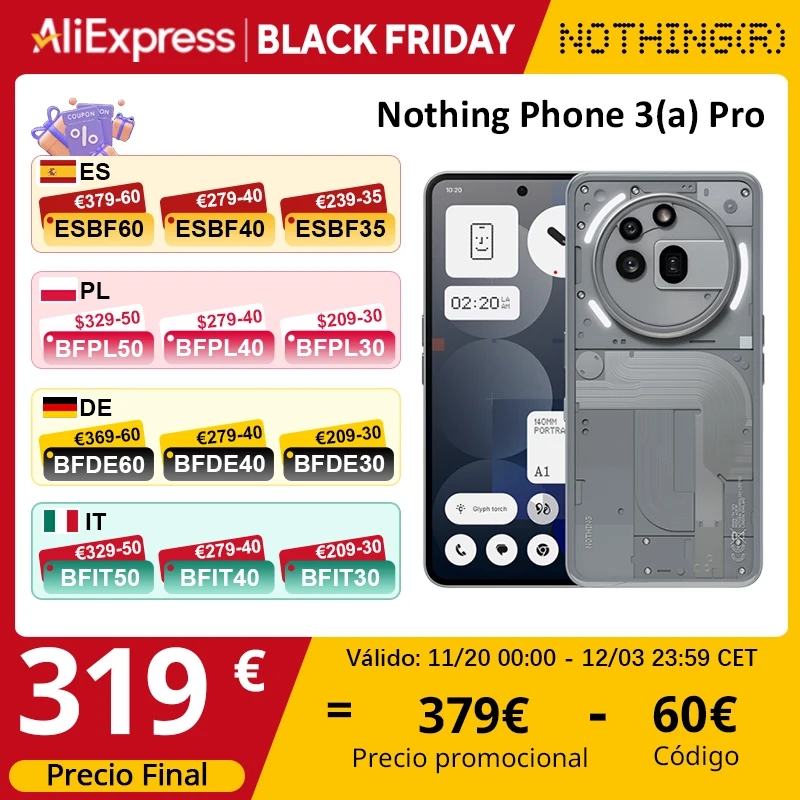 Version mondiale Nothing Phone 3(a) Pro 5G Smartphone Snapdragon 7s Gen 3 5G Appareil photo principal 50 Mpx Écran AMOLED 6,77 pouces Batterie 5000 mAh Version mondiale Nothing Phone 3(a) Pro 5G Smartphone Snapdragon 7s Gen 3 5G Appareil photo principal 50 Mpx Écran AMOLED 6,77 pouces Batterie 5000 mAh