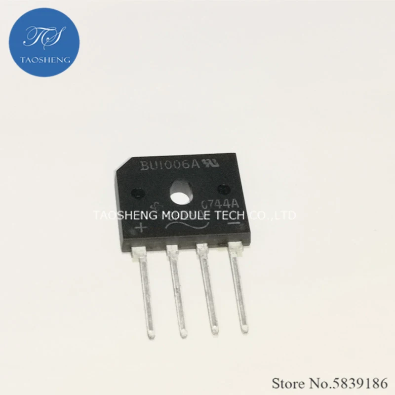 1 szt. BU1006A nowy i oryginalny 10 a600v ZIP-4