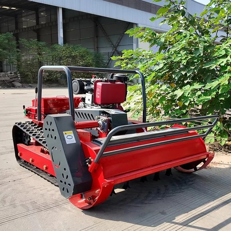 Advanced Remote Control Zeroturn Slope Mowing Lawn Mower for Gardens zero Turn Flail Mower