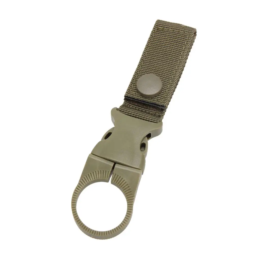 5-6pack Nylon Molle Hanging Strap Webbing Buckle Clip Bottle Hook Belt Army