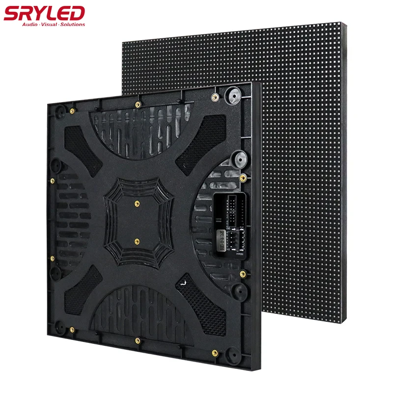 SRY Led Screen Module SMD Indoor P3.9 RGB LED Matrix Board 64x64 Pixels High Resolution 1/32 Scan Led Sign Display