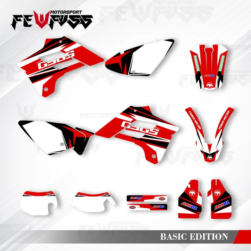 

Fewfuss Graphics Decals Stickers Motorcycle Background Custom For GASGAS GAS GAS EC 125 250 300 350 450 2002-2006 001