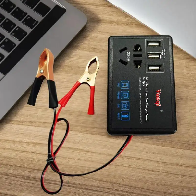 ✰✪Multi-functional Car Power Inverter 12V/24V To 220V Car Converter With USB Port Automotive Charging Charger For Car Truck RV