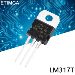 10PCS/LOT LM317T LM317 TO-220 Transistor 1.2V-37V