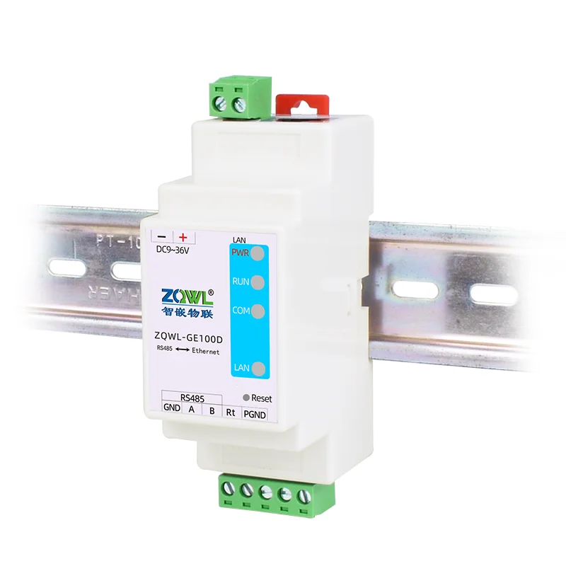 Single Serial Server 1 RS485 to Ethernet Module Modbus Gateway MQTT Serial to Network Port HTTP