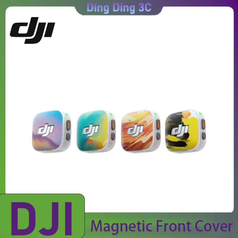 dji-magnetic-front-cover-kit-for-dji-mic-mini-2s-time-series-protective-replacement-accessory-for-vlogging-audio-recording