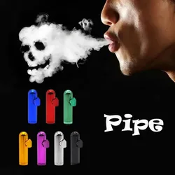 Metal Nipple Smoke Metal Pipes Creative Smoking Pipe Herb Tobacco Pipes Smoking Accessories