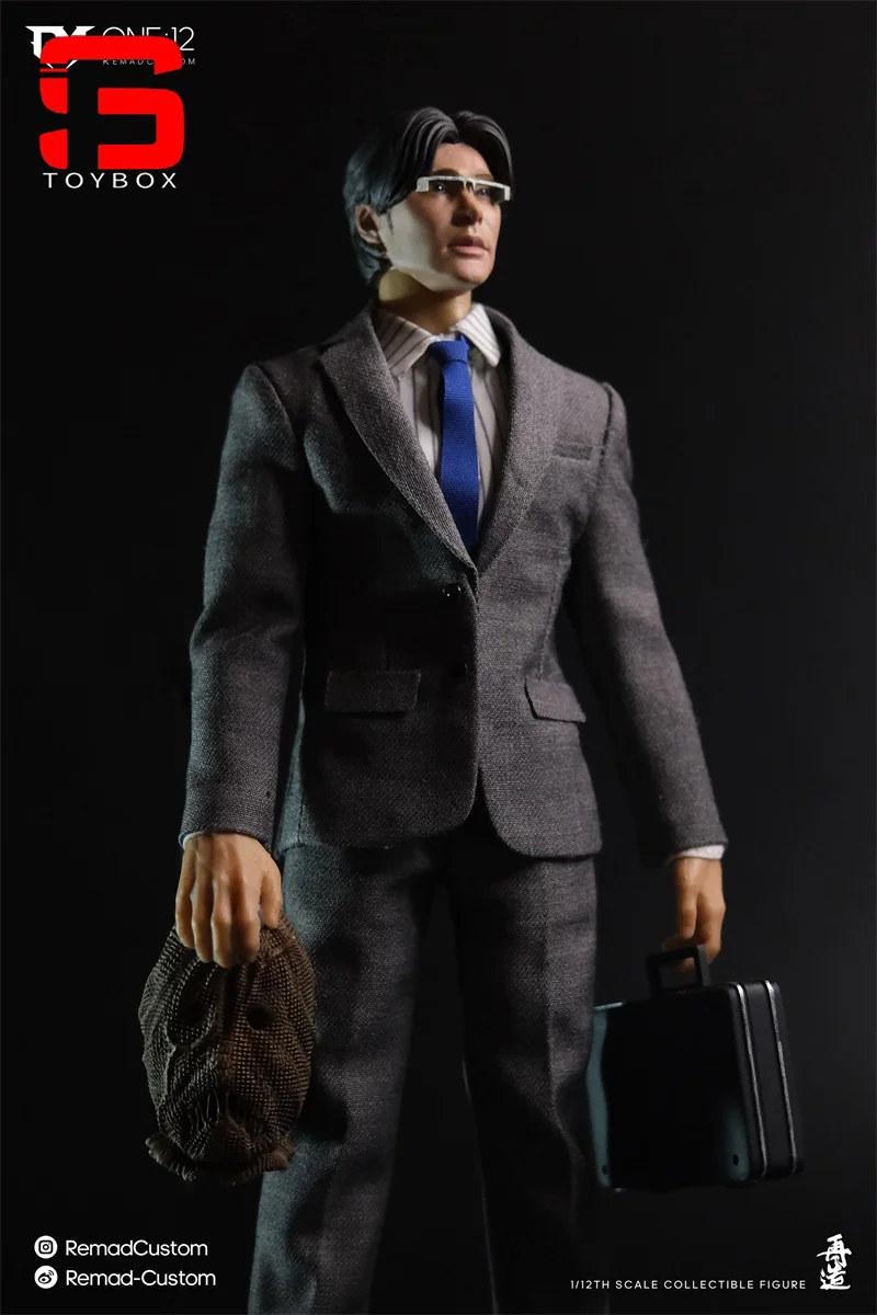 Remad Custom RM003 Figurka Strach na Wróble w Skali 1/12, Figurka Żołnierza Męskiego 6'' Model Pełny Zestaw Kolekcjonerski Zabawka