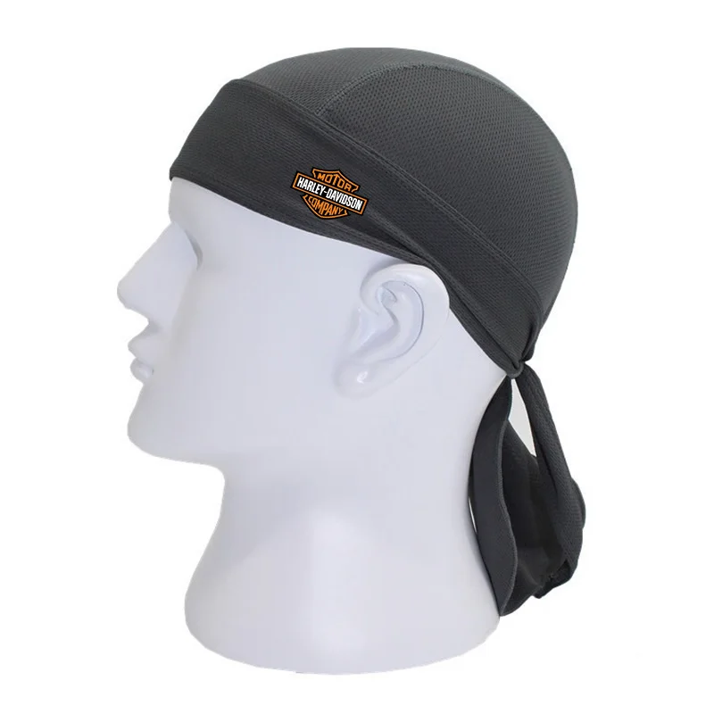 For Harley Davidson Electra Quick Dry Headband Scarf Summer Men Running Riding Bandana Headscarf Hiking Running Balaclava Hat