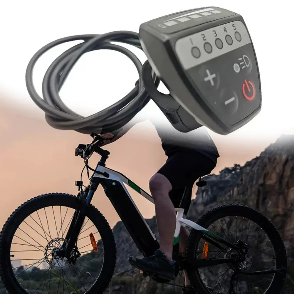 For Bike Upgrades Easy To Use And Install Good Compatibility Headlight Switch Lightweight Bike Display Controller