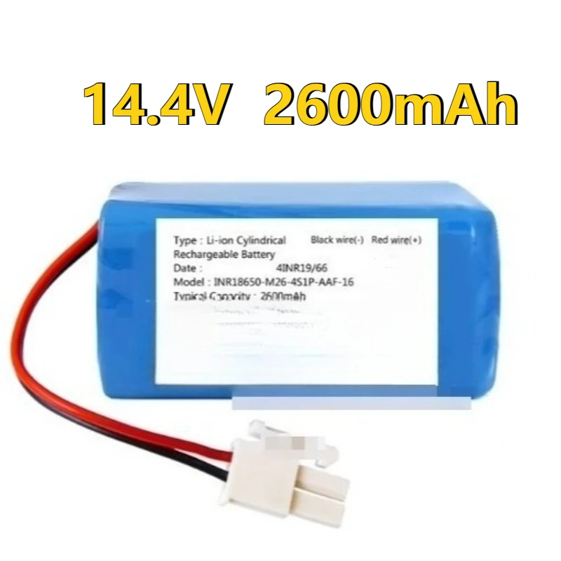 بطارية جديدة عالية الجودة 18650-4SM26 14.4V 2600mah 14.8V 3400mAh لـ CECOTEC CONGA 1290 1390