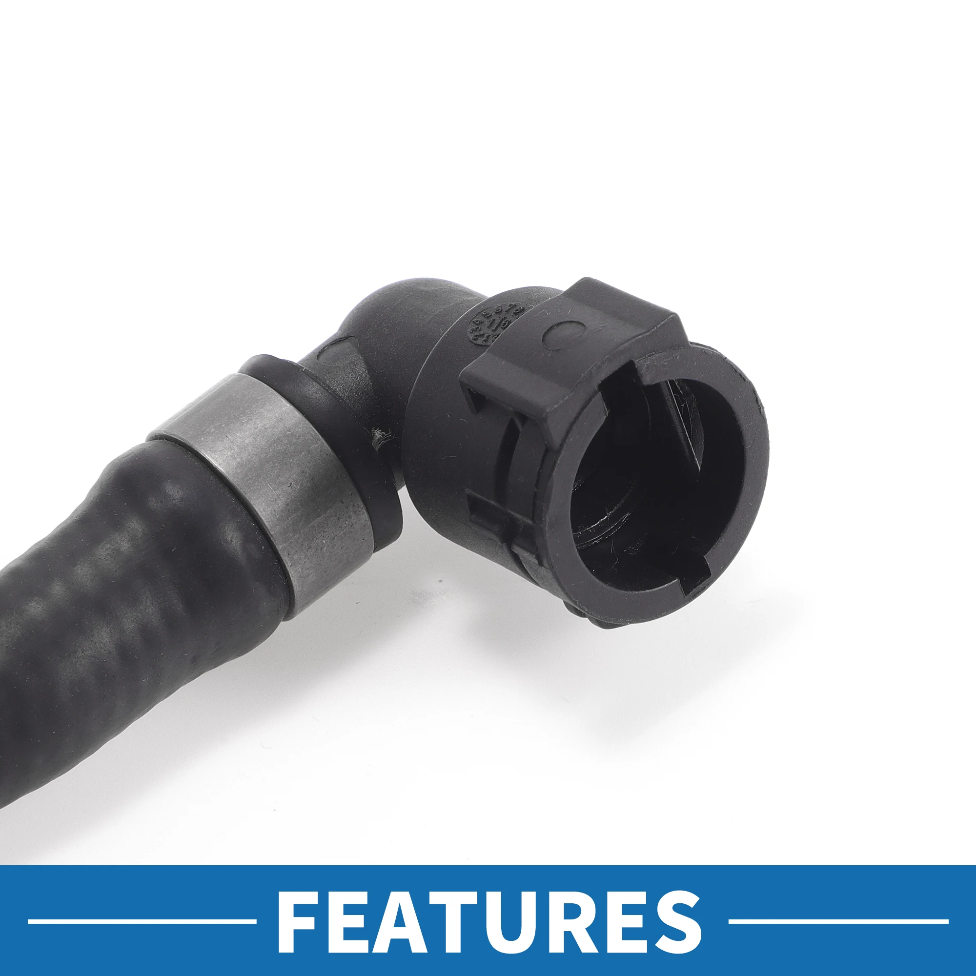 

Шланг радиатора двигателя UXCELL No 17127534527 для BMW 750i 4.8L 2006-2008, резиновый черный, 1 шт.