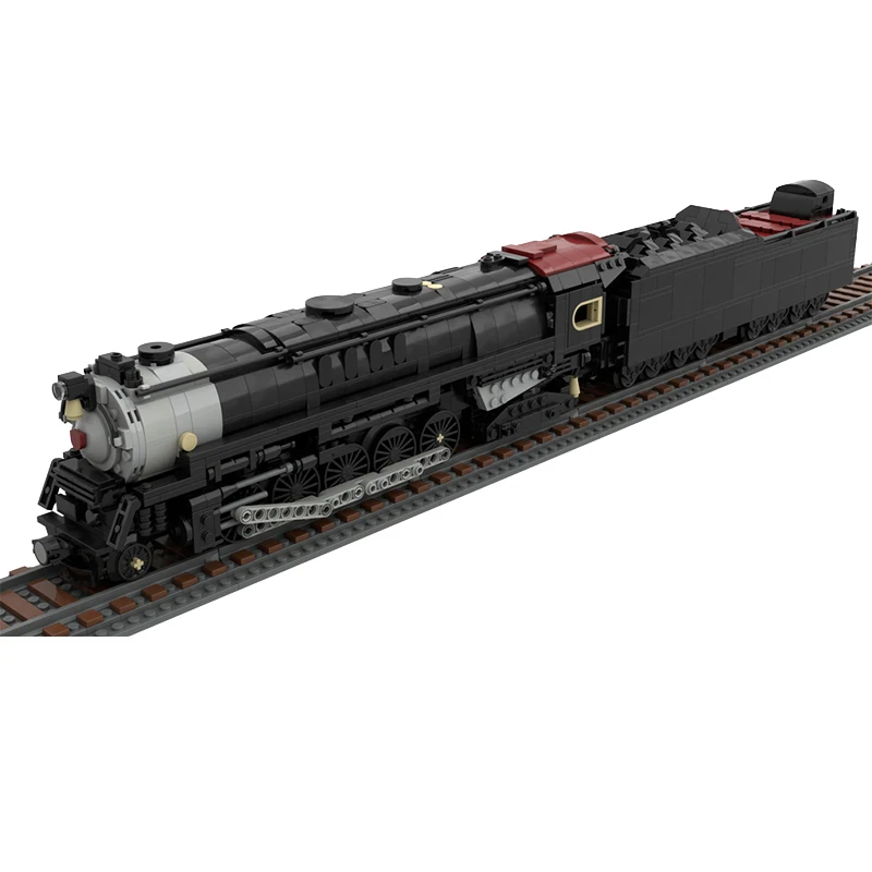 1380 pièces de blocs de construction modulaires personnalisables MOC Locomotive à vapeur de classe J1, jouet éducatif technologique DIY pour enfants, cadeau de Noël pour garçons