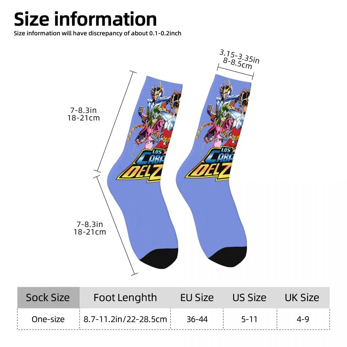 S-Saints And S-Seiyaed Knights Of The Zodiac Ankle Stockings Adults Men Socks Quality Socks Autumn Skateboard Anti Slip Socks