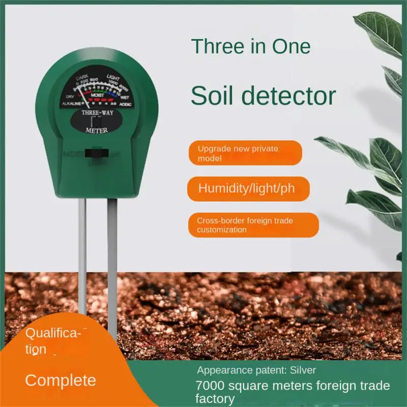 High Quality Soil PH Meter Sunlight PH Tester Garden Flowers Soil Moisture Sensor Meter Plants Acidity Humidity PH Monitor