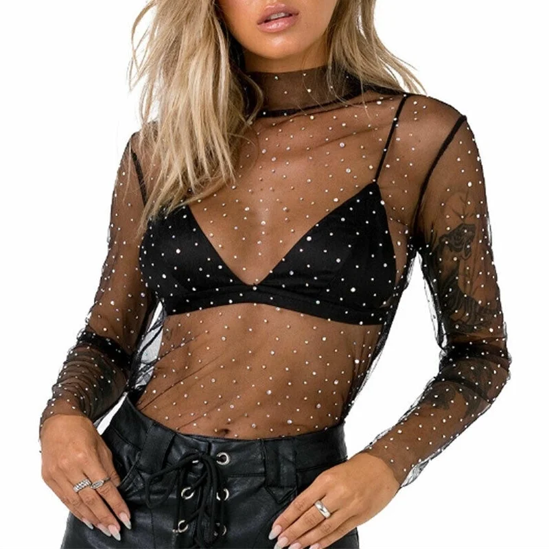 مثير الدانتيل الشفاف صافي لي رذاذ قاعدة irt المرأة انظر البوليستر قوي طويل Sve شعور رائع رقيقة irt #4