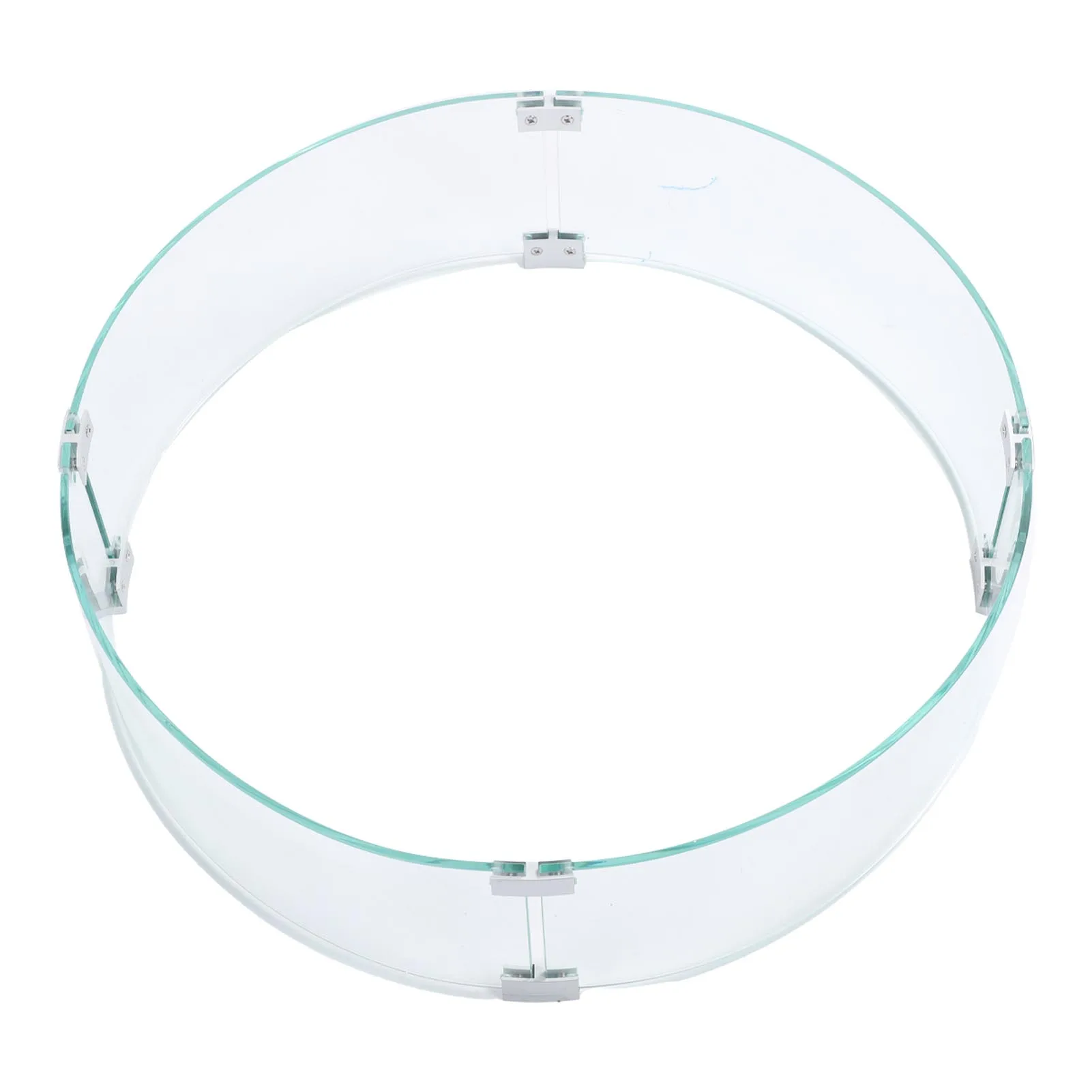 (Распродажа) Закаленное стекло, круглое ветрозащитное стекло, диаметр 650 мм, толщина 6 мм, прозрачное стекло, лобовое стекло