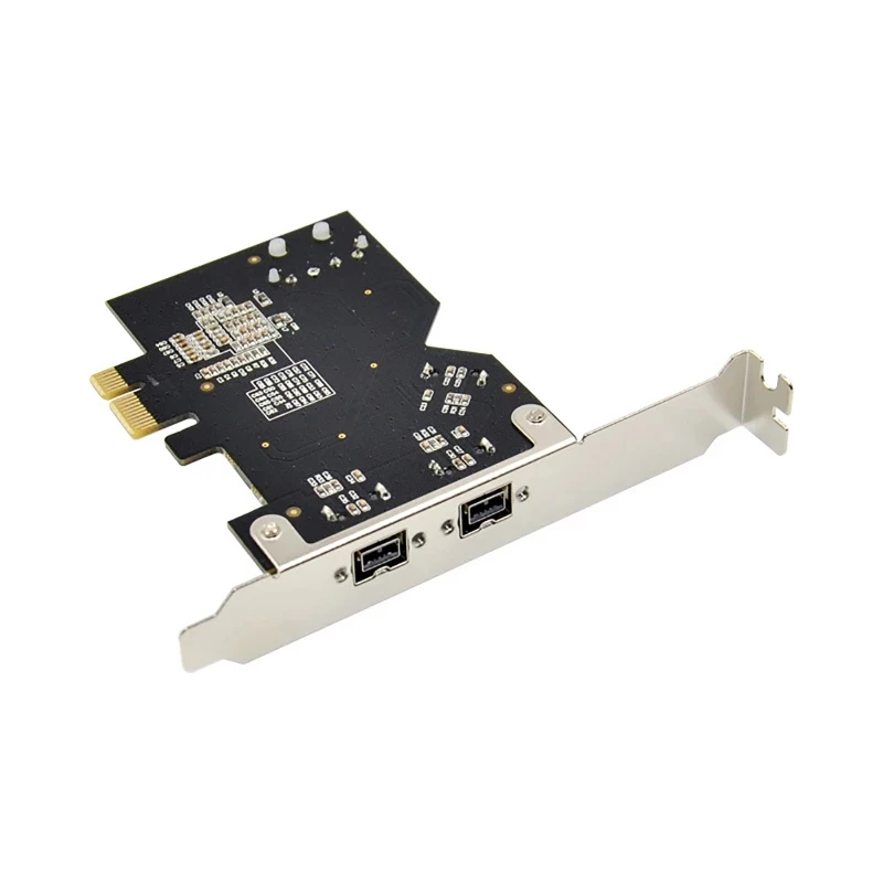 PCI สำหรับ PCI-E FireWire 1394B 1394 2 + 1 การ์ดจับภาพ Vedio 3 พอร์ตขยาย