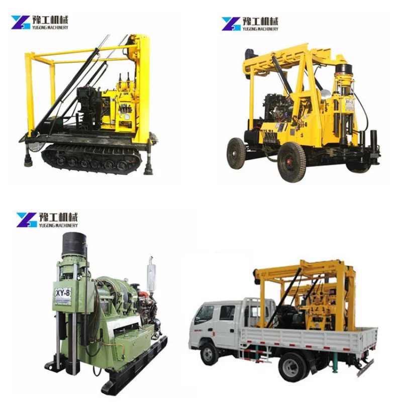 YG Mining Construction Drilling Equipment 180m Depth Multifunction Water Well Drilling Rig Machinery Borehole Auger Drill Rigs