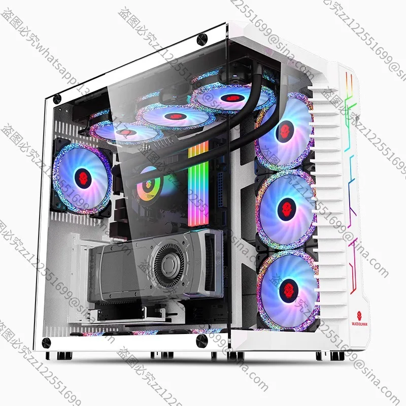 Suitable for Desktop ComputerCase RobinIII Side Through Tempered Glass Water-cooled E-sports GameSea View RoomCase