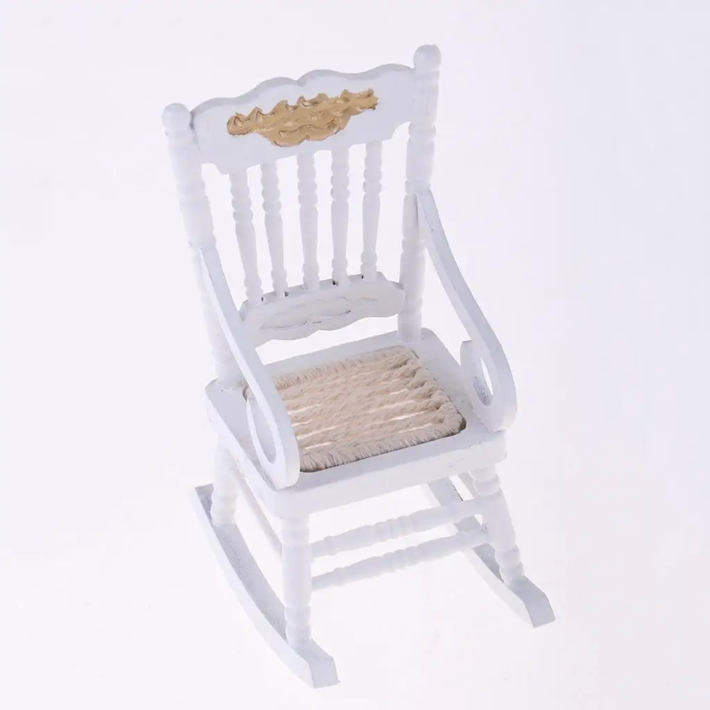 1:12 Miniatuur Bed Kast Tafel Fauteuil Spiegel Pop Meubels Speelgoed