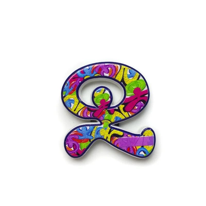 

Colorful Abstract Pattern High-end Creative Magnetic Fridge Magnets Creative Travel Souvenirs Home Decorations